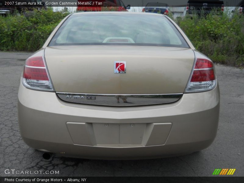 Golden Cashmere Metallic / Tan 2007 Saturn Aura XE