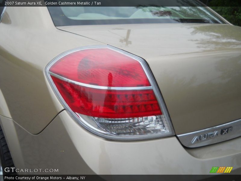 Golden Cashmere Metallic / Tan 2007 Saturn Aura XE
