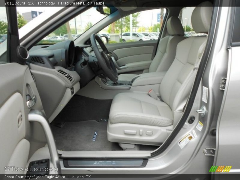  2011 RDX Technology Taupe Interior