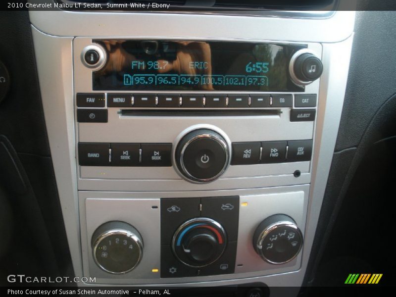 Summit White / Ebony 2010 Chevrolet Malibu LT Sedan