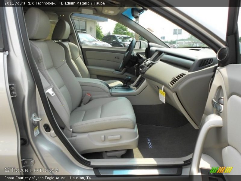  2011 RDX Technology Taupe Interior