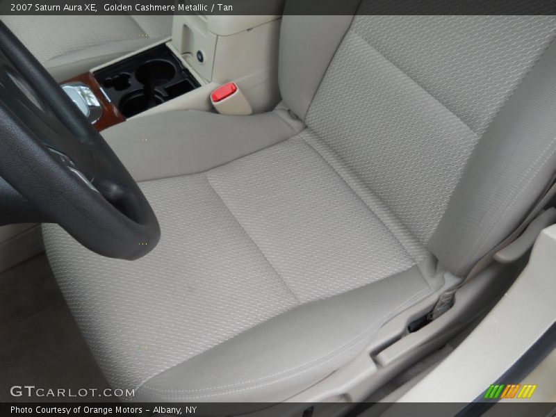 Golden Cashmere Metallic / Tan 2007 Saturn Aura XE