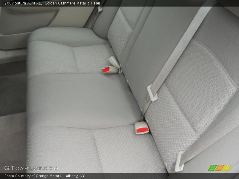 Golden Cashmere Metallic / Tan 2007 Saturn Aura XE