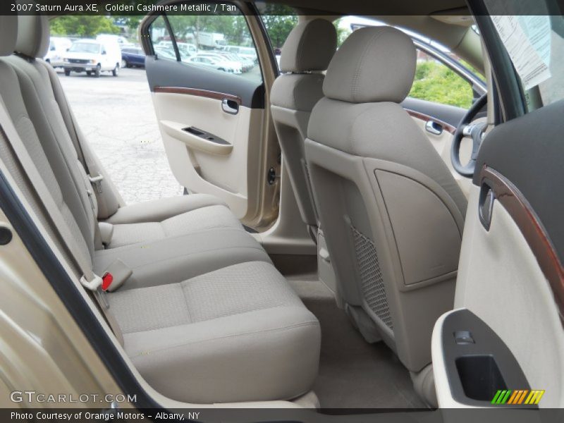 Golden Cashmere Metallic / Tan 2007 Saturn Aura XE