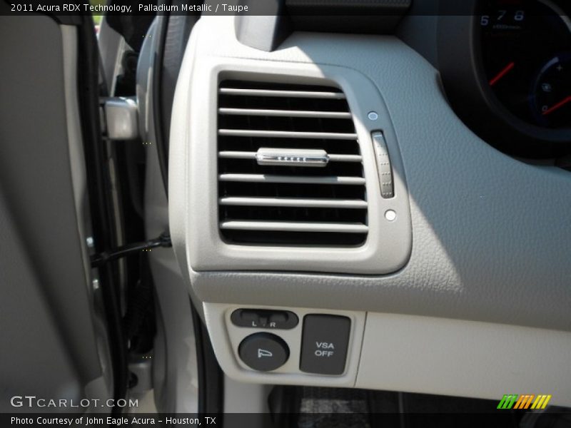 Palladium Metallic / Taupe 2011 Acura RDX Technology