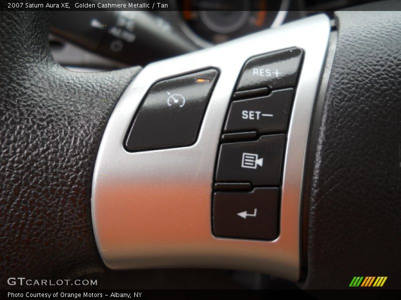 Golden Cashmere Metallic / Tan 2007 Saturn Aura XE