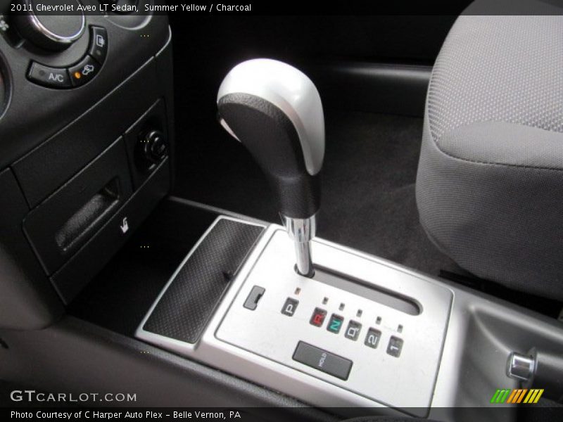 Summer Yellow / Charcoal 2011 Chevrolet Aveo LT Sedan