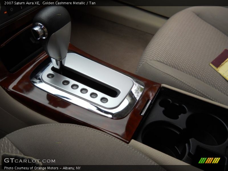 Golden Cashmere Metallic / Tan 2007 Saturn Aura XE