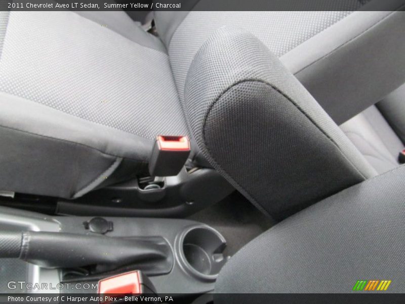 Summer Yellow / Charcoal 2011 Chevrolet Aveo LT Sedan
