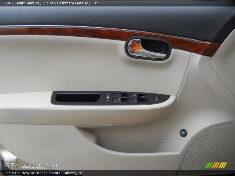 Golden Cashmere Metallic / Tan 2007 Saturn Aura XE