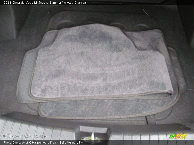 Summer Yellow / Charcoal 2011 Chevrolet Aveo LT Sedan