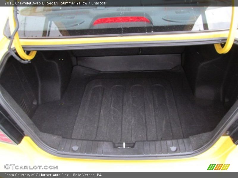 Summer Yellow / Charcoal 2011 Chevrolet Aveo LT Sedan