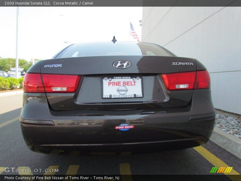 Cocoa Metallic / Camel 2009 Hyundai Sonata GLS