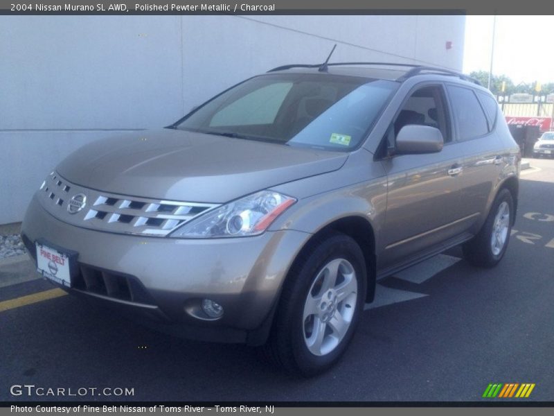 Polished Pewter Metallic / Charcoal 2004 Nissan Murano SL AWD