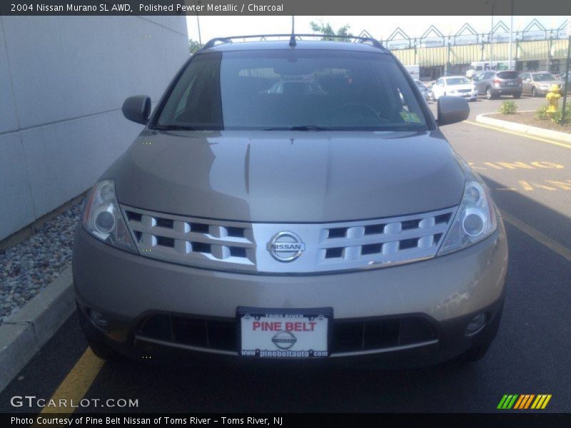 Polished Pewter Metallic / Charcoal 2004 Nissan Murano SL AWD