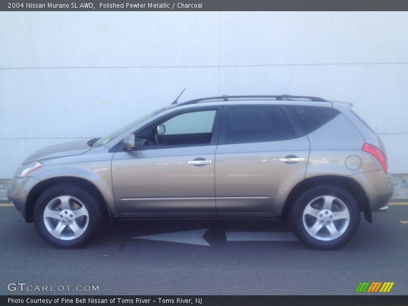 Polished Pewter Metallic / Charcoal 2004 Nissan Murano SL AWD