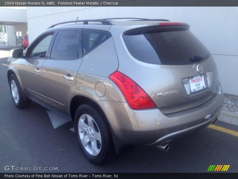 Polished Pewter Metallic / Charcoal 2004 Nissan Murano SL AWD