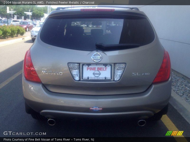 Polished Pewter Metallic / Charcoal 2004 Nissan Murano SL AWD