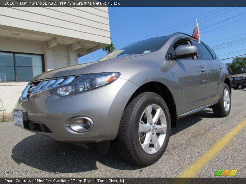 Platinum Graphite Metallic / Black 2010 Nissan Murano SL AWD