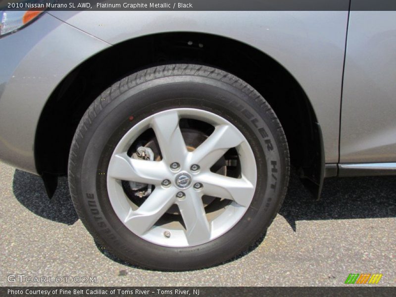 Platinum Graphite Metallic / Black 2010 Nissan Murano SL AWD