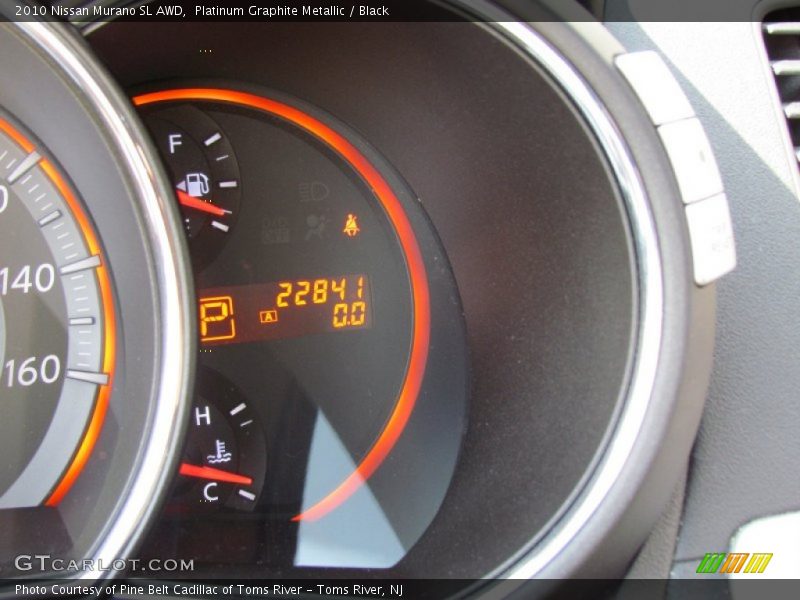 Platinum Graphite Metallic / Black 2010 Nissan Murano SL AWD