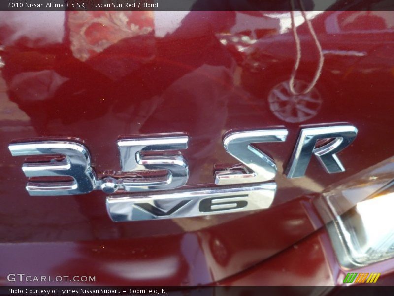Tuscan Sun Red / Blond 2010 Nissan Altima 3.5 SR