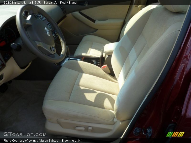 Tuscan Sun Red / Blond 2010 Nissan Altima 3.5 SR