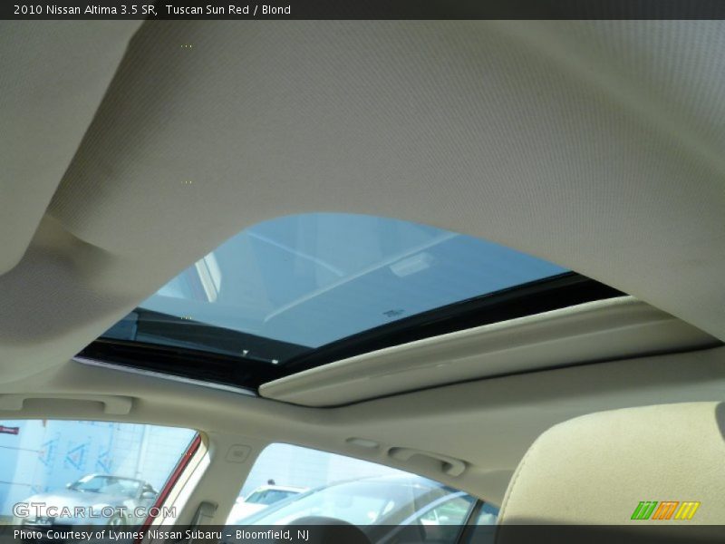 Tuscan Sun Red / Blond 2010 Nissan Altima 3.5 SR