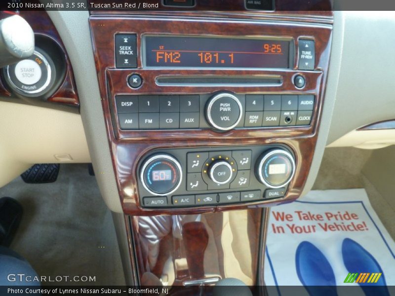 Tuscan Sun Red / Blond 2010 Nissan Altima 3.5 SR