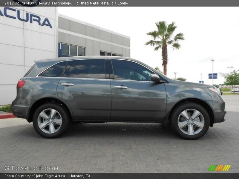 Polished Metal Metallic / Ebony 2012 Acura MDX SH-AWD Technology