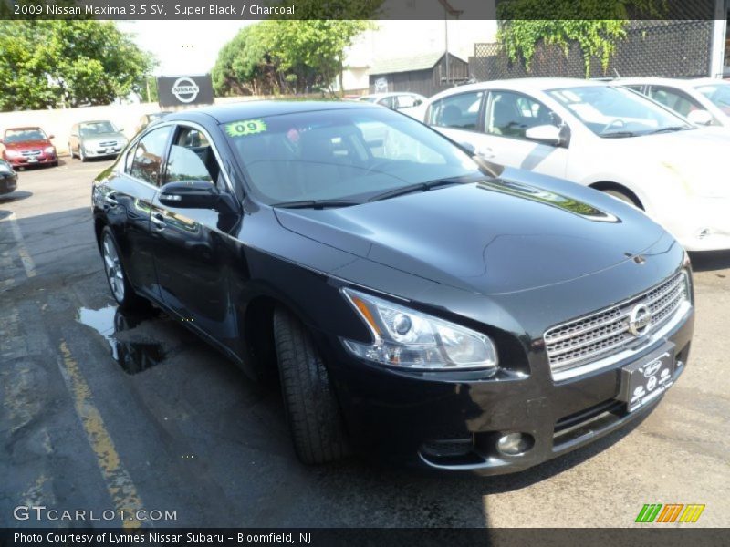 Super Black / Charcoal 2009 Nissan Maxima 3.5 SV