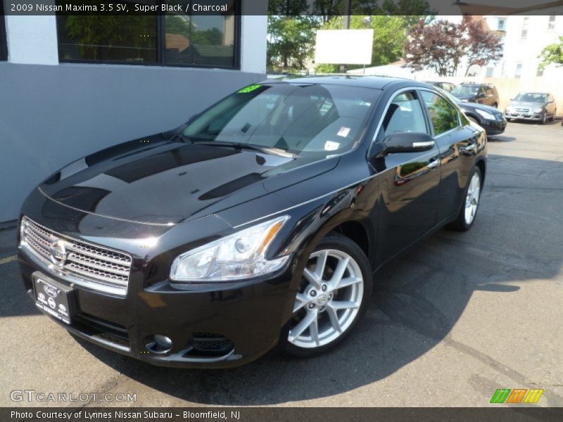 Super Black / Charcoal 2009 Nissan Maxima 3.5 SV