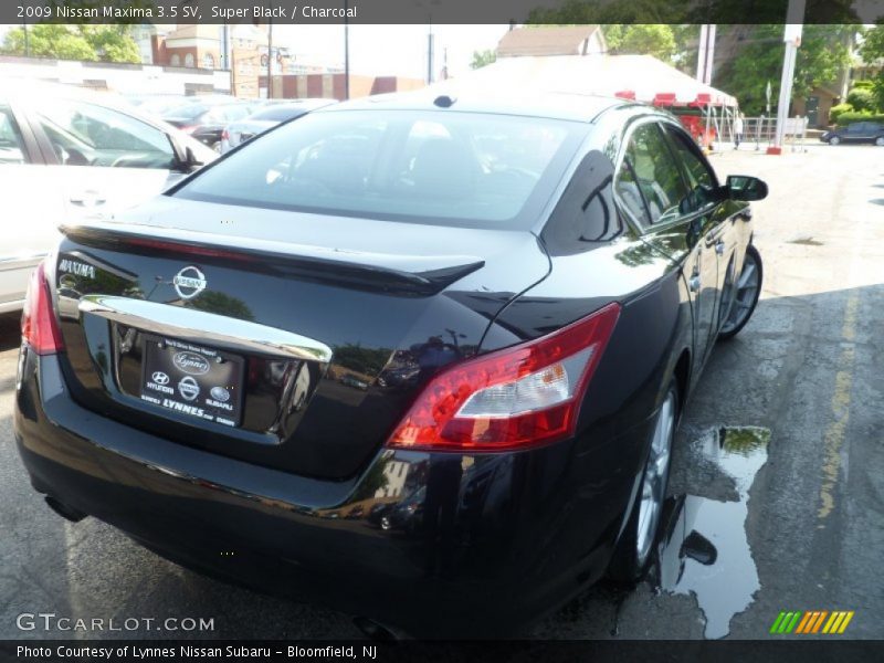 Super Black / Charcoal 2009 Nissan Maxima 3.5 SV