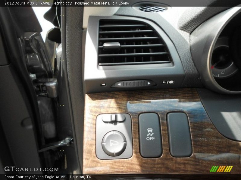 Polished Metal Metallic / Ebony 2012 Acura MDX SH-AWD Technology