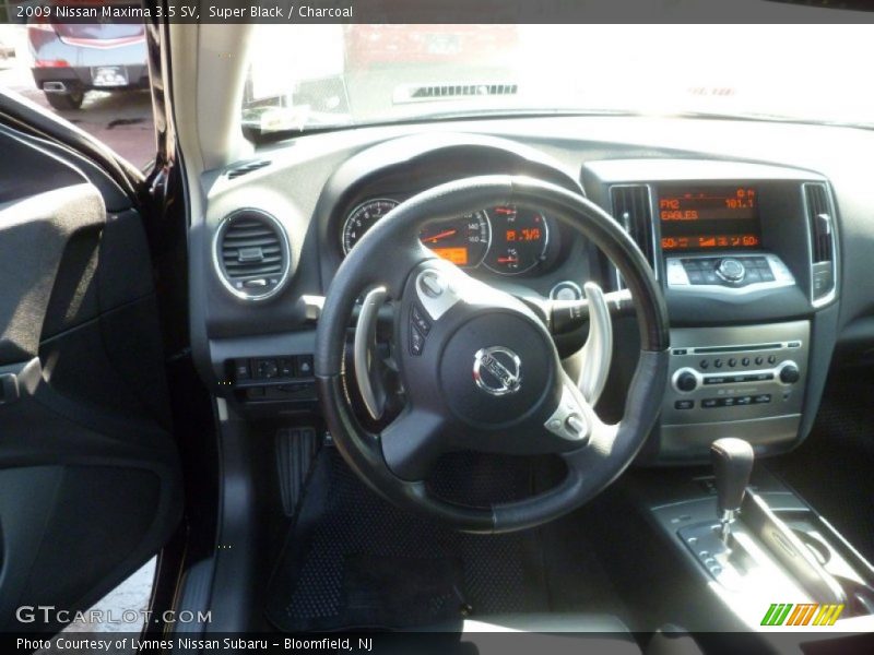 Super Black / Charcoal 2009 Nissan Maxima 3.5 SV