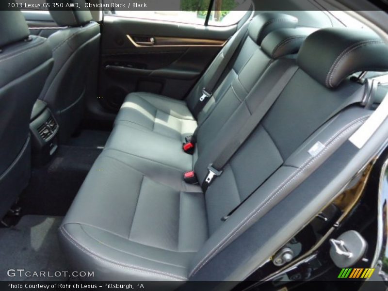 Obsidian Black / Black 2013 Lexus GS 350 AWD
