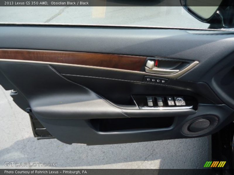 Obsidian Black / Black 2013 Lexus GS 350 AWD