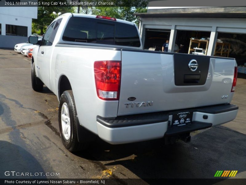 Radiant Silver / Charcoal 2011 Nissan Titan S King Cab 4x4