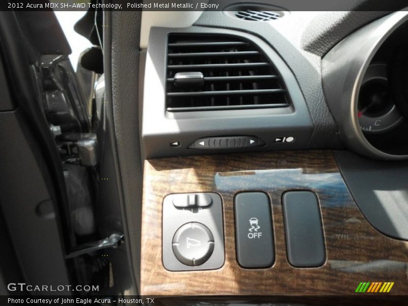 Polished Metal Metallic / Ebony 2012 Acura MDX SH-AWD Technology