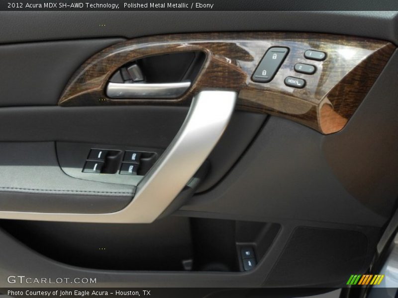 Polished Metal Metallic / Ebony 2012 Acura MDX SH-AWD Technology
