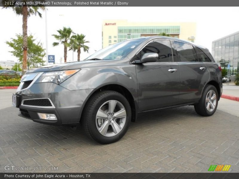 Polished Metal Metallic / Ebony 2012 Acura MDX SH-AWD Technology