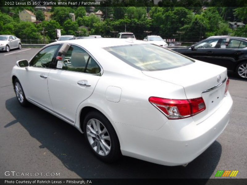 Starfire White Pearl / Parchment 2012 Lexus ES 350