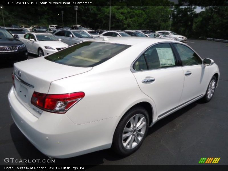 Starfire White Pearl / Parchment 2012 Lexus ES 350