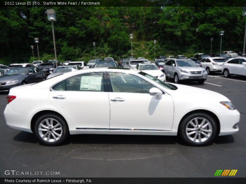 Starfire White Pearl / Parchment 2012 Lexus ES 350