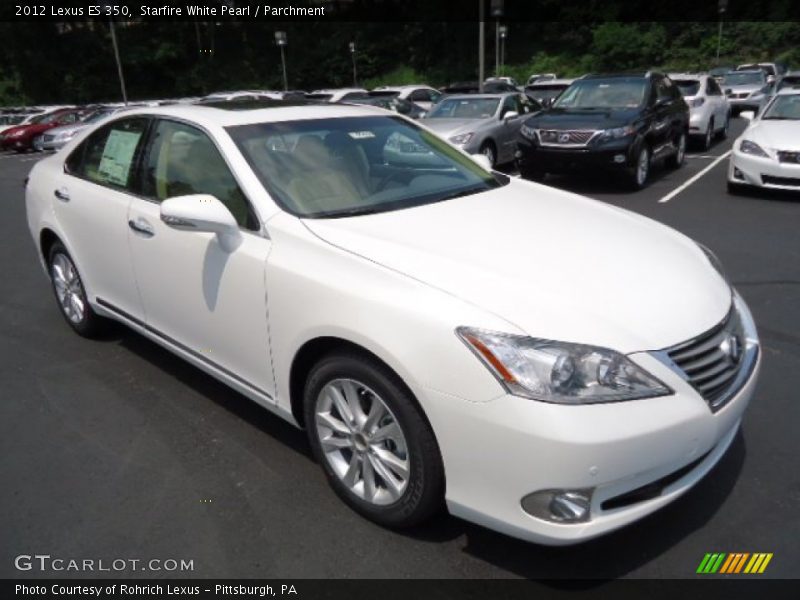 Starfire White Pearl / Parchment 2012 Lexus ES 350