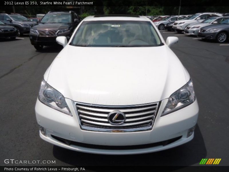 Starfire White Pearl / Parchment 2012 Lexus ES 350