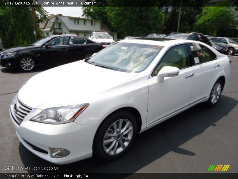 Starfire White Pearl / Parchment 2012 Lexus ES 350