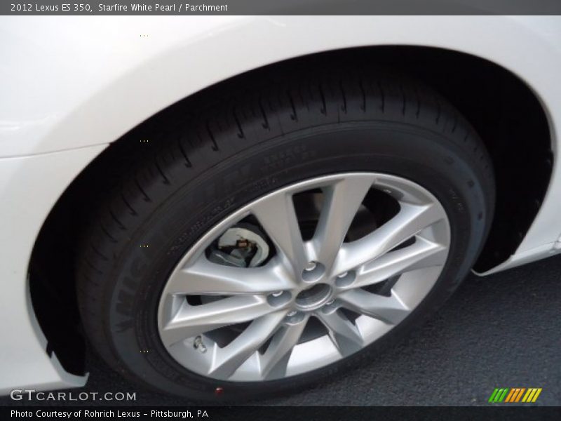 Starfire White Pearl / Parchment 2012 Lexus ES 350