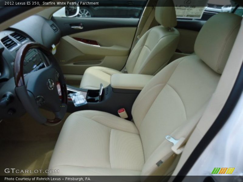 Starfire White Pearl / Parchment 2012 Lexus ES 350