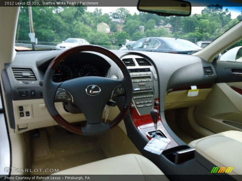 Starfire White Pearl / Parchment 2012 Lexus ES 350